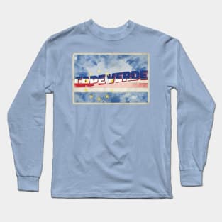 Cape Verde Vintage style retro souvenir Long Sleeve T-Shirt